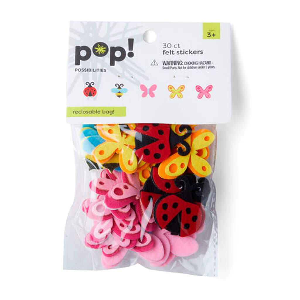 POP! Felt Bugs Adhesive Stickers