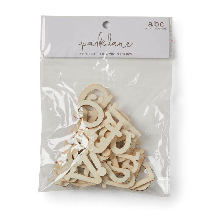Lowercase Typewriter Serif Letters & Symbols 32ct 2in