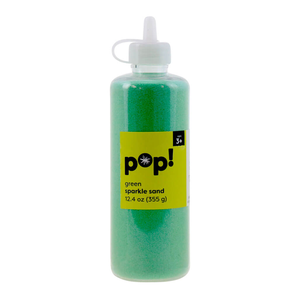 POP! Sparkle Sand 12.4oz Mermaid Green