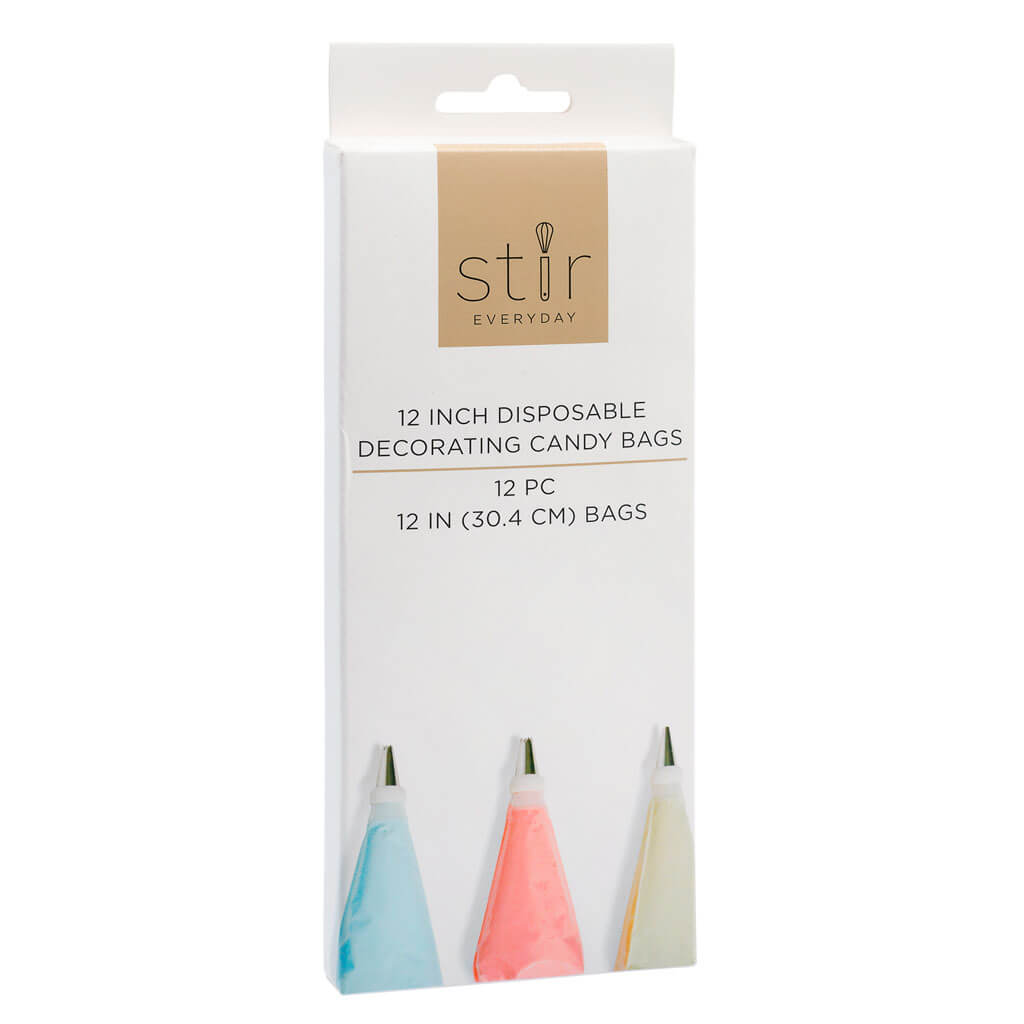 Clear Disposable Decorating Candy Bags 12in