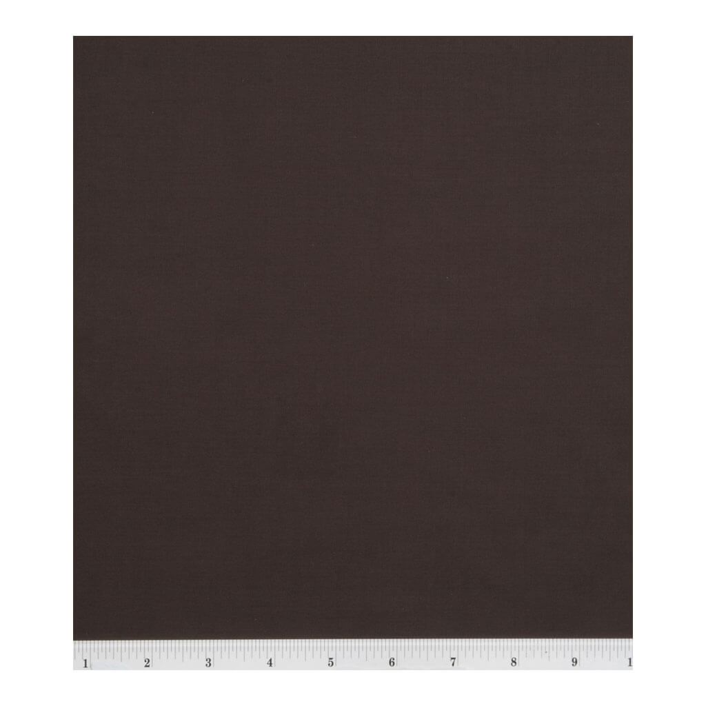 Symphony Broadcloth Polyester Blend Fabric Solids Dark Chocolate