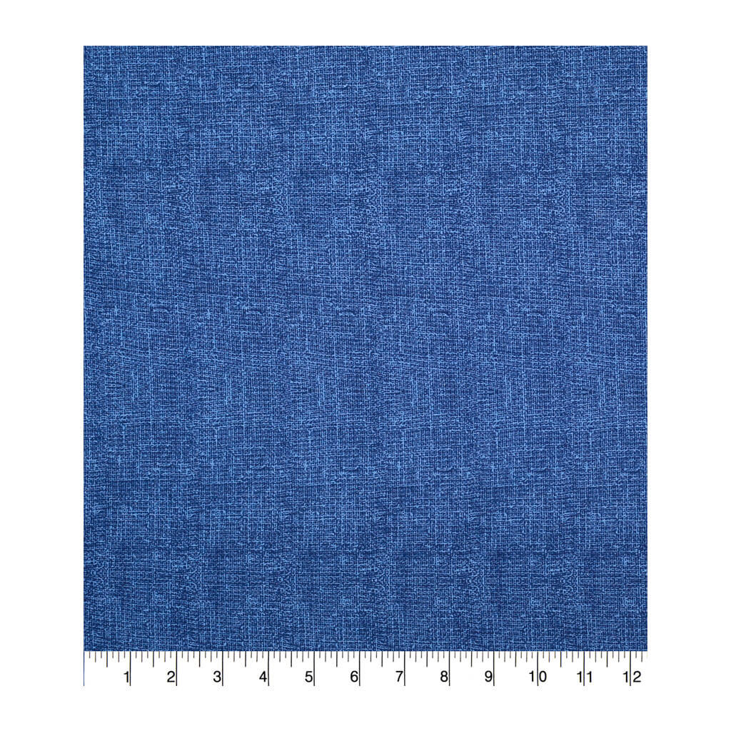 Burlap Texture Keepsake Calico Cotton Fabric Navy