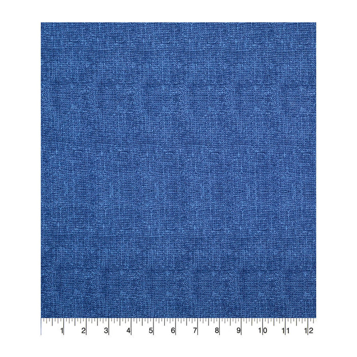 Burlap Texture Keepsake Calico Cotton Fabric Navy