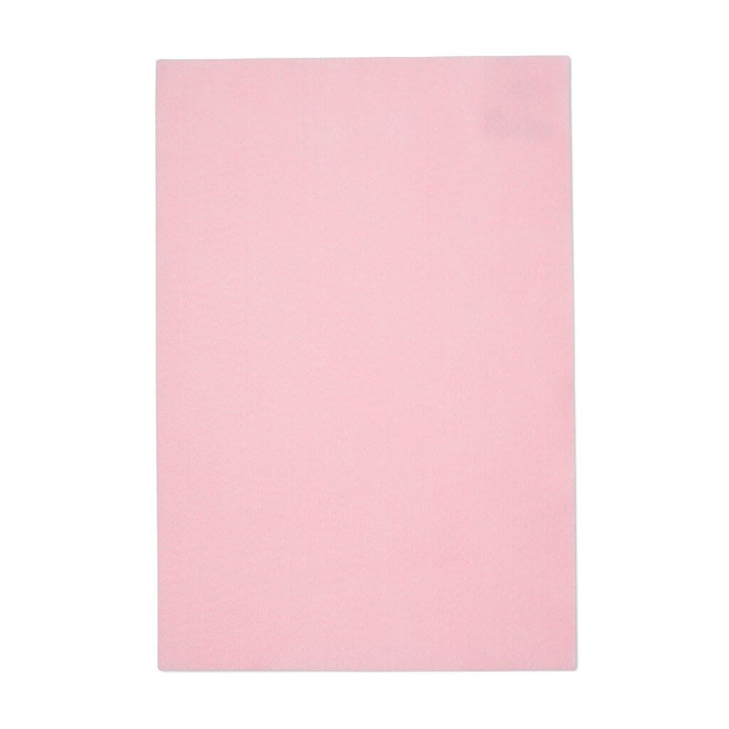 Kunin Premium Felt Single Sheets 12x18 Baby Pink