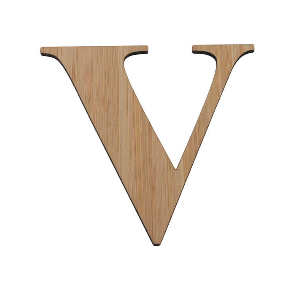 Bamboo Serif Letters &amp; Numbers Uppercase V