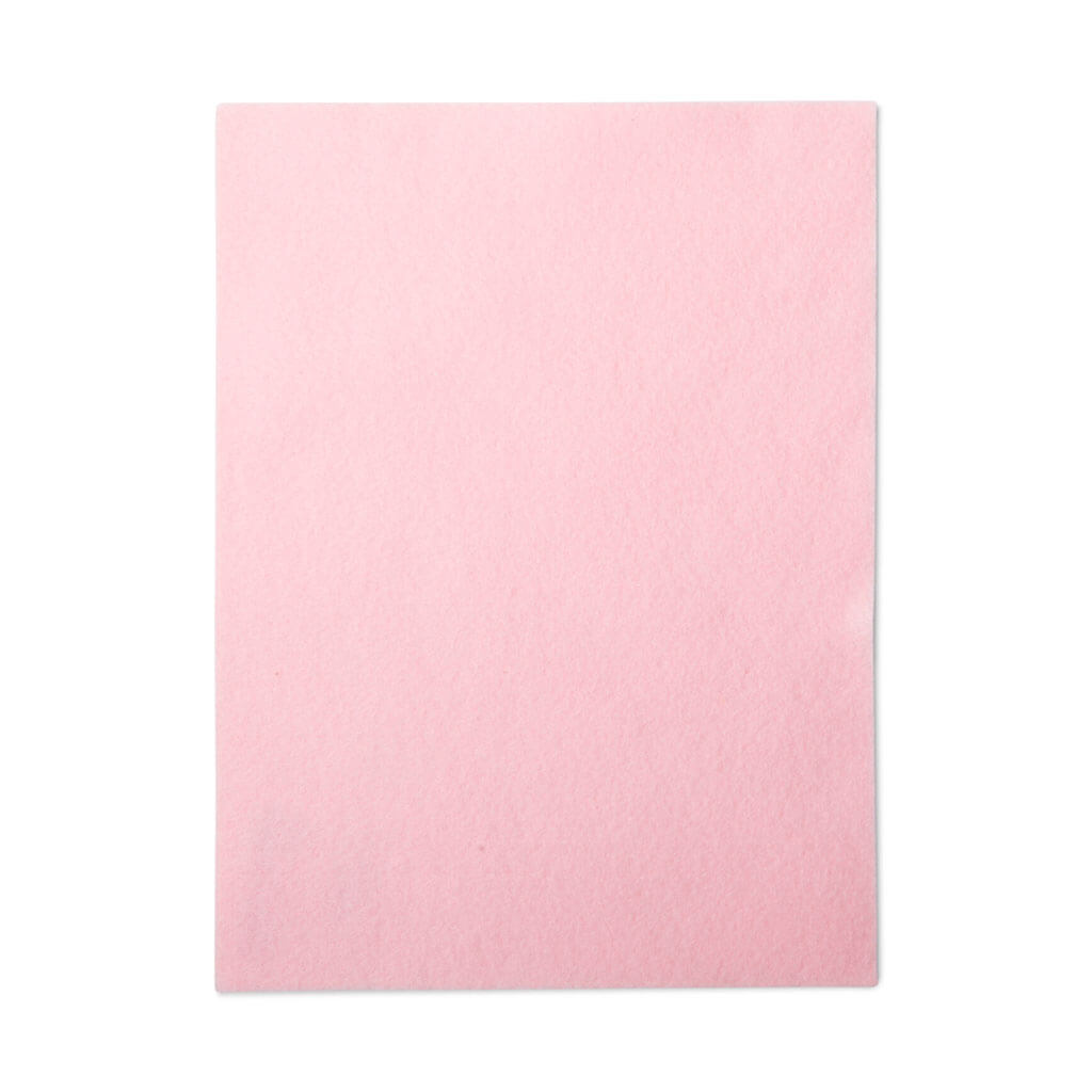 Kunin Premium Felt Single Sheets 9x12 Baby Pink