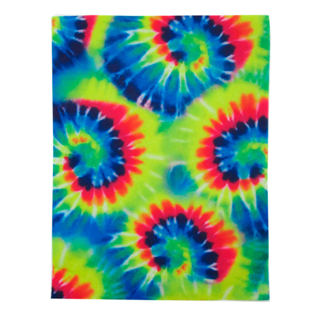 POP! Felt Tye Dye Print 9in x 12in