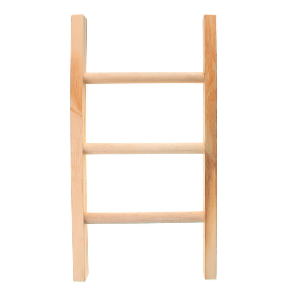 Unfinished Wood Ladder 9.5in x 18in