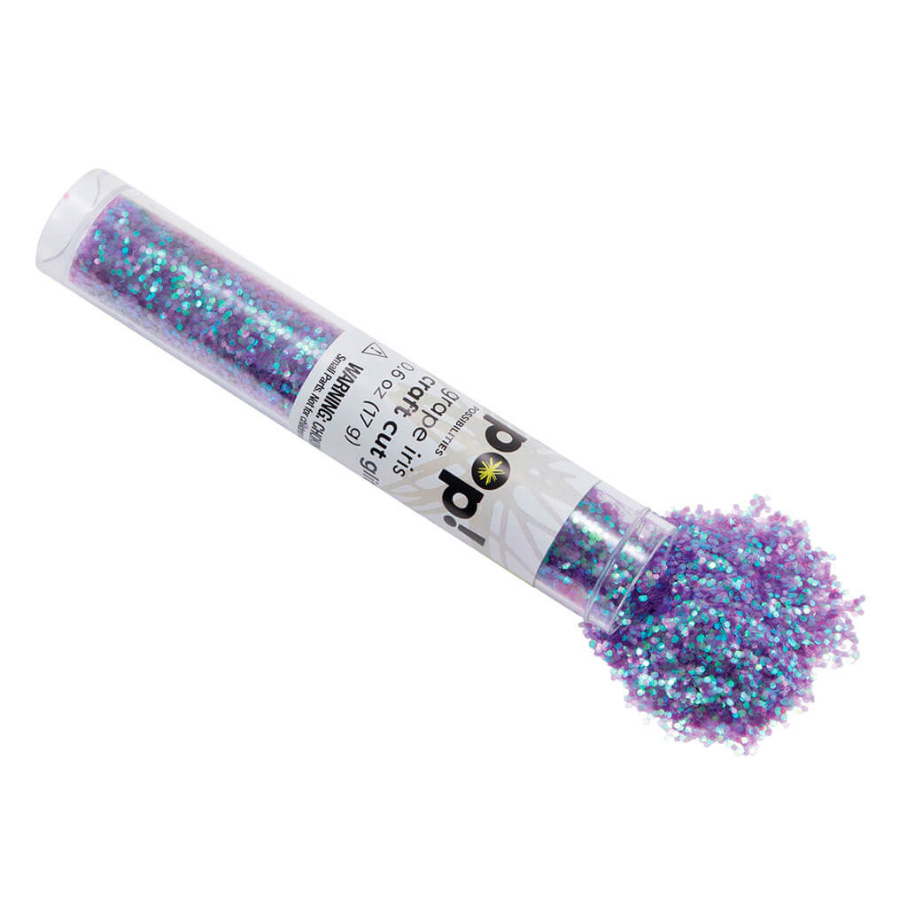 POP! Craft Cut Glitter Tube .6oz Grape