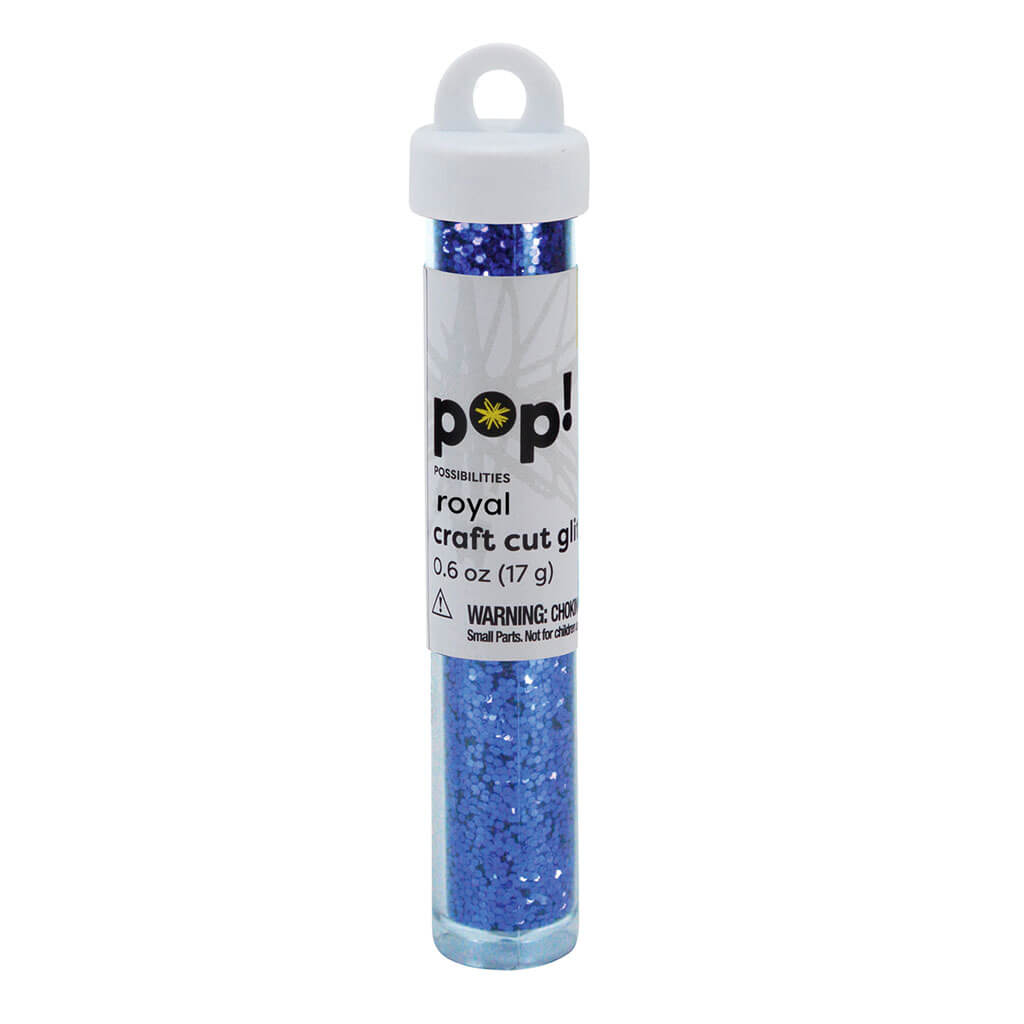 POP! Craft Cut Glitter Tube 0.6oz Bubble Gum