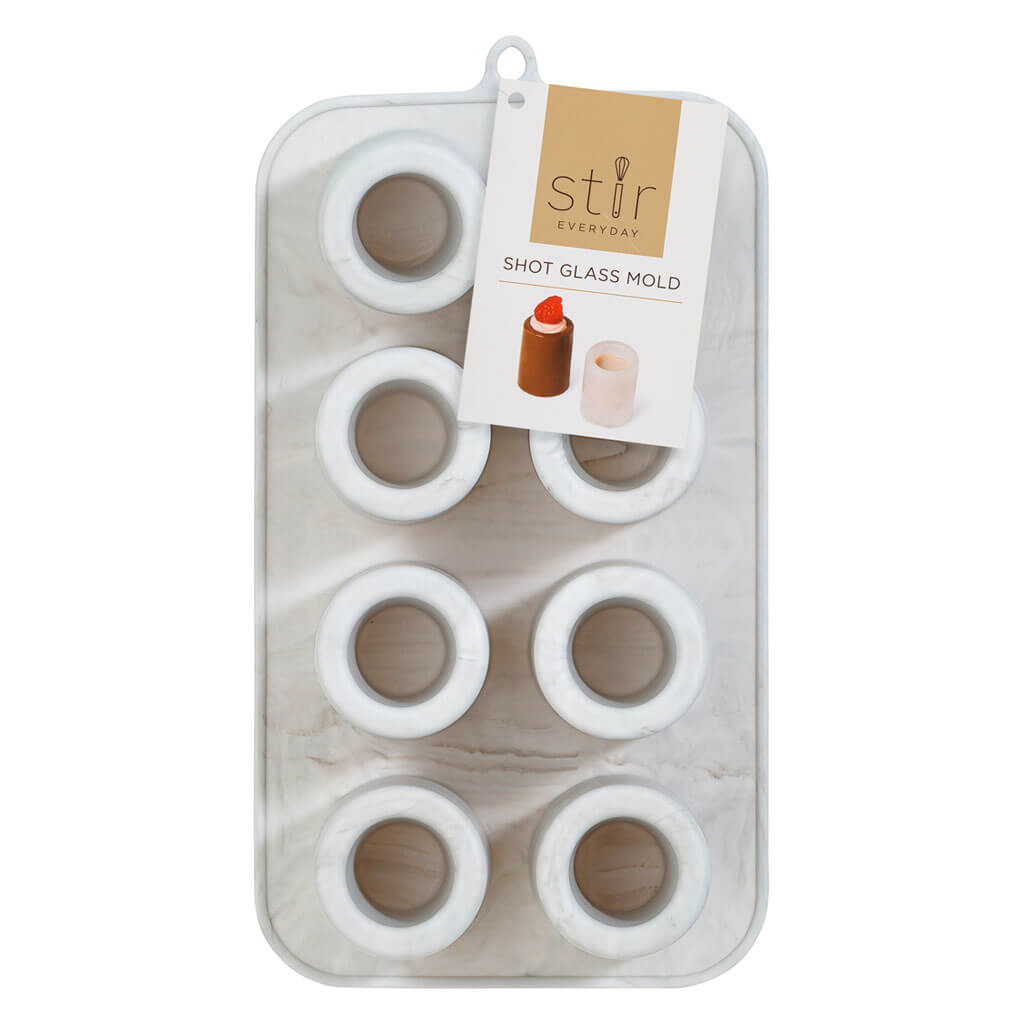 Silicone Shot Glass Mold 5in x 10in