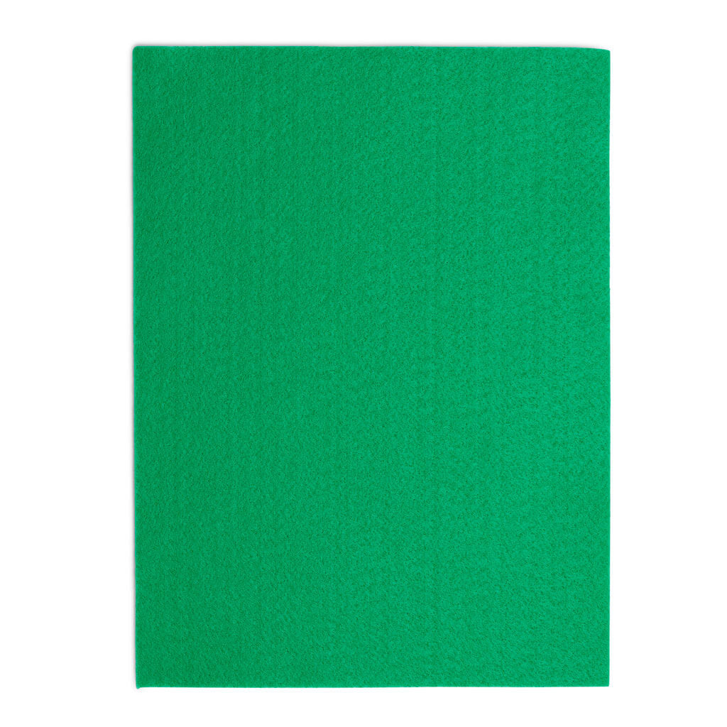 Kunin Eco Fi Plus Premium Felt Sheet 9in x 12in Apple Green