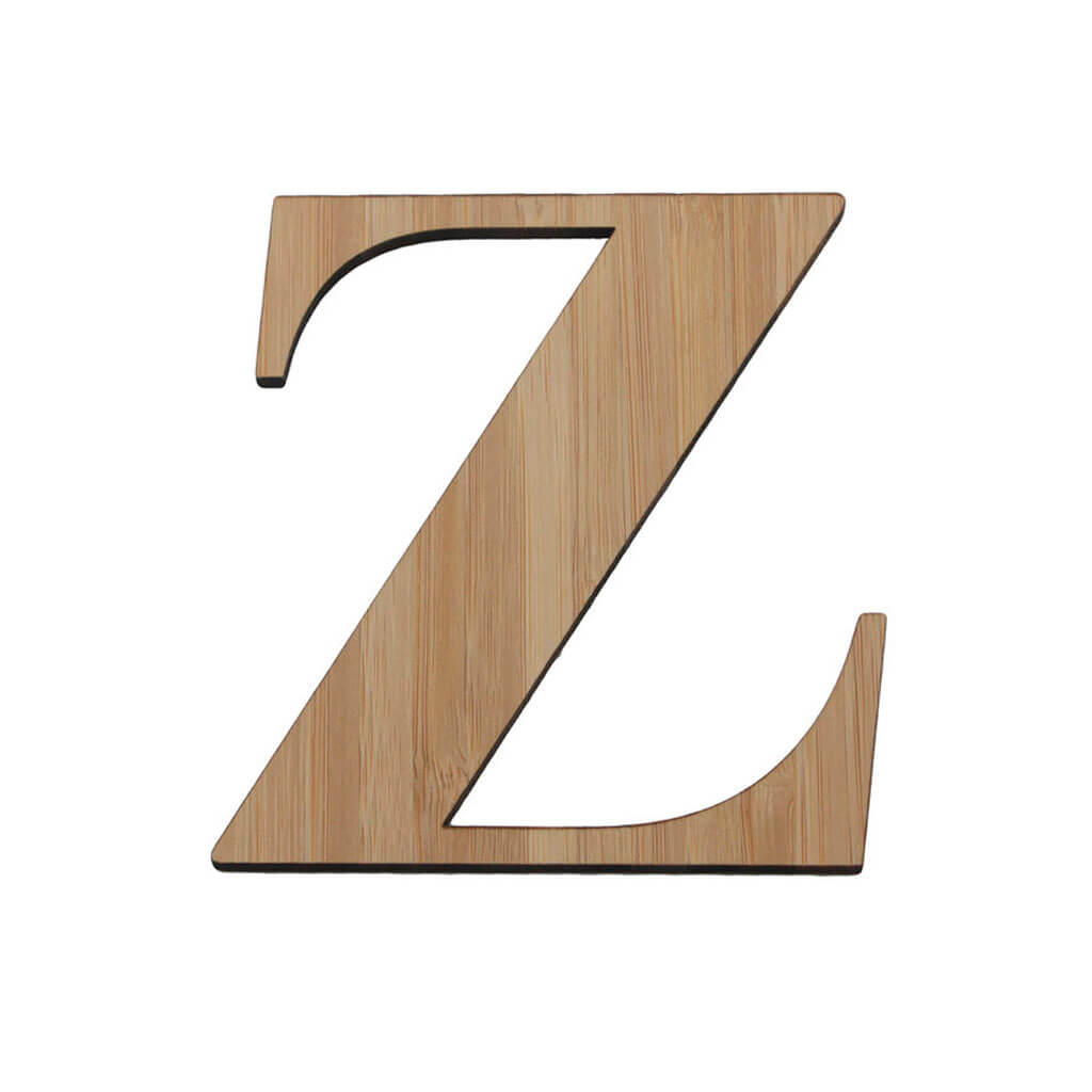 Bamboo Serif Letters &amp; Numbers Uppercase Z