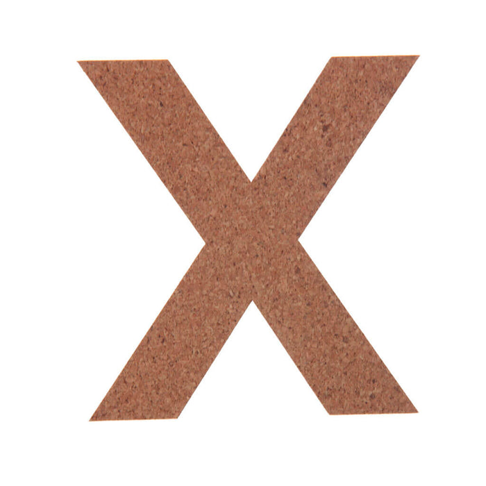 Cork Sans Serif Letters & Symbols Uppercase X