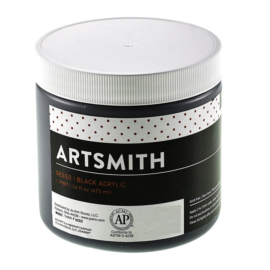 Black Satin Gesso 16oz