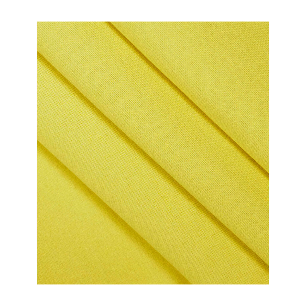 Sew Classic Solid Cotton Fabric Bright Yellow