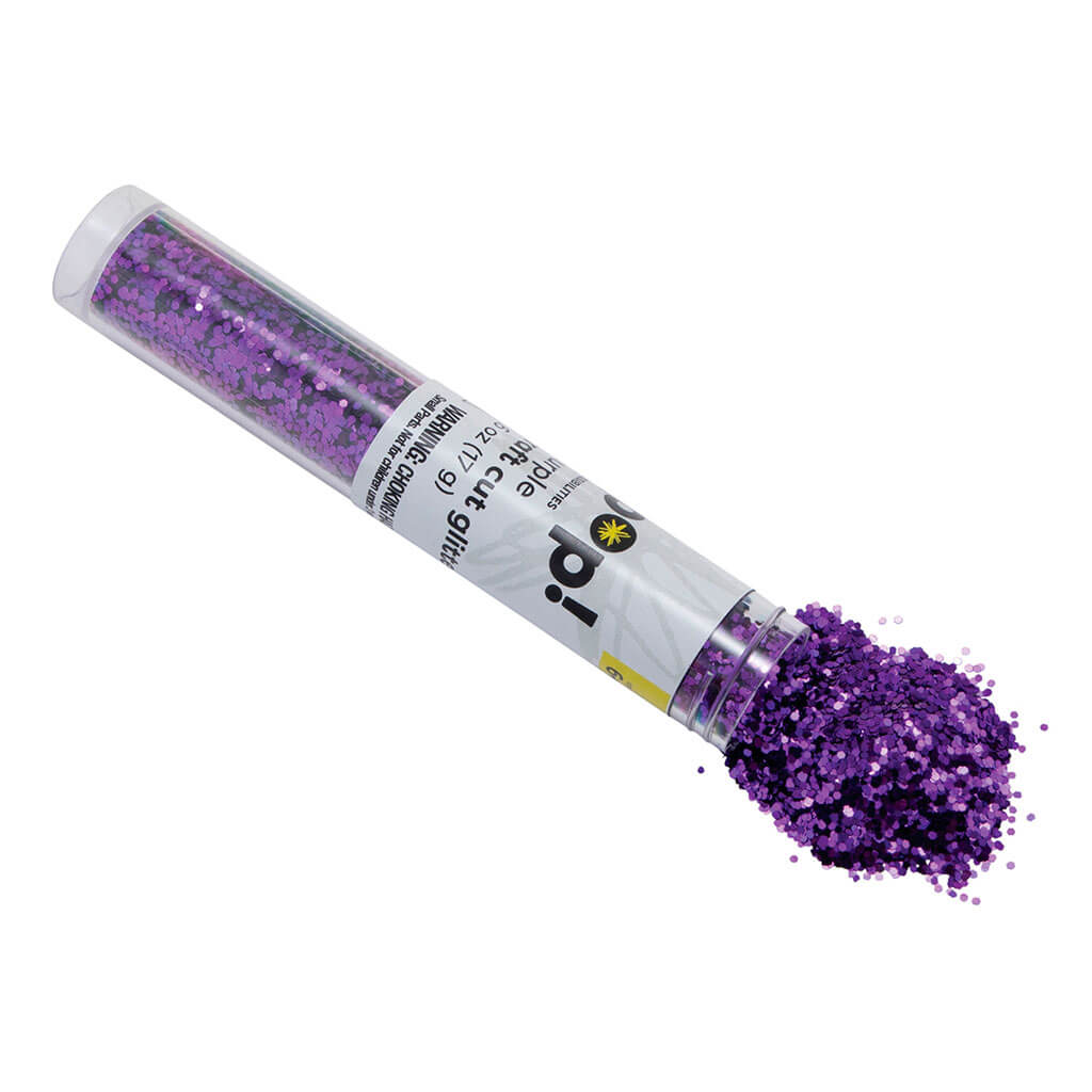 POP! Craft Cut Glitter Tube 0.6oz Purple