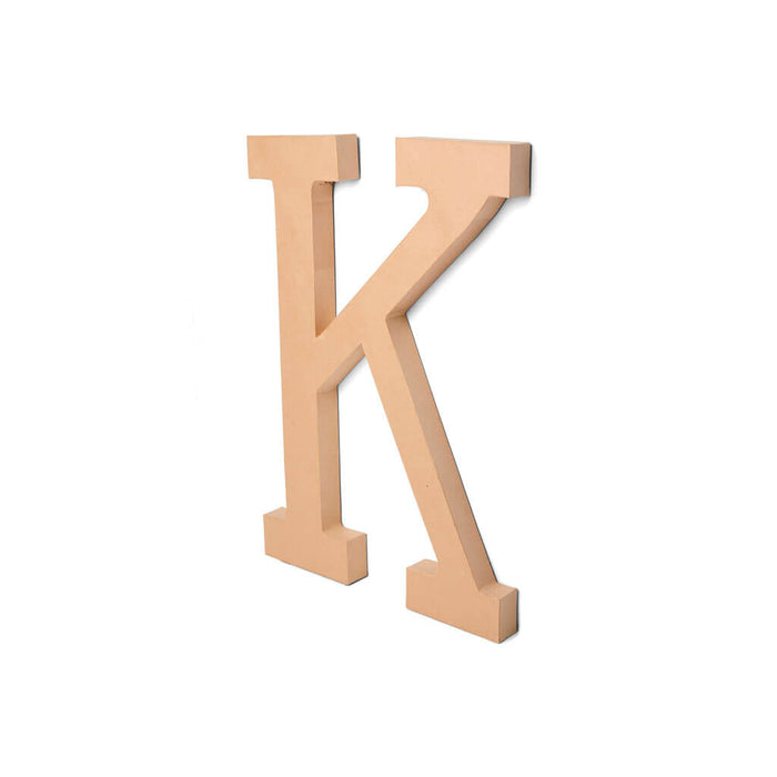 Paper Mache Letter K 23.5in