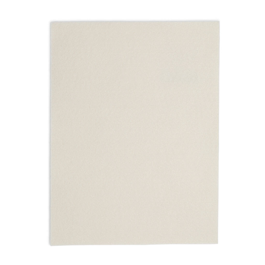 Kunin Premium Felt Single Sheets 9in x 12in Antique White