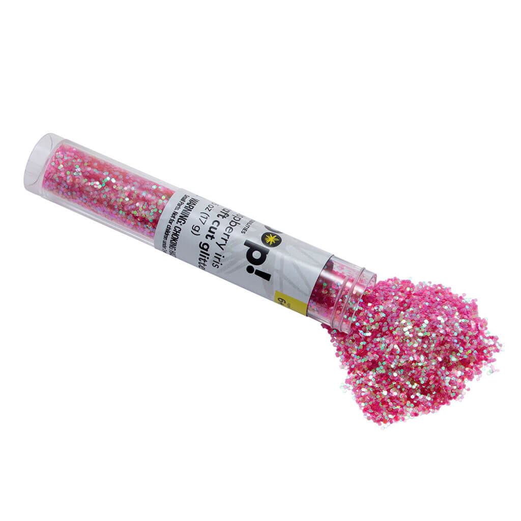 POP! Craft Cut Glitter Tube .6oz Raspberry