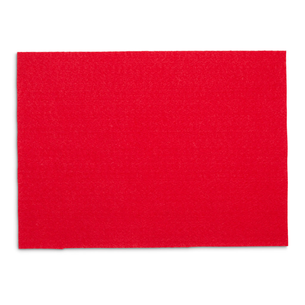 Kunin Eco Fi Plus Premium Felt Sheet 9in x 12in Red