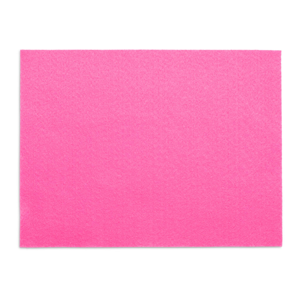 Kunin Eco Fi Plus Premium Felt Sheet 9in x 12in Candy Pink