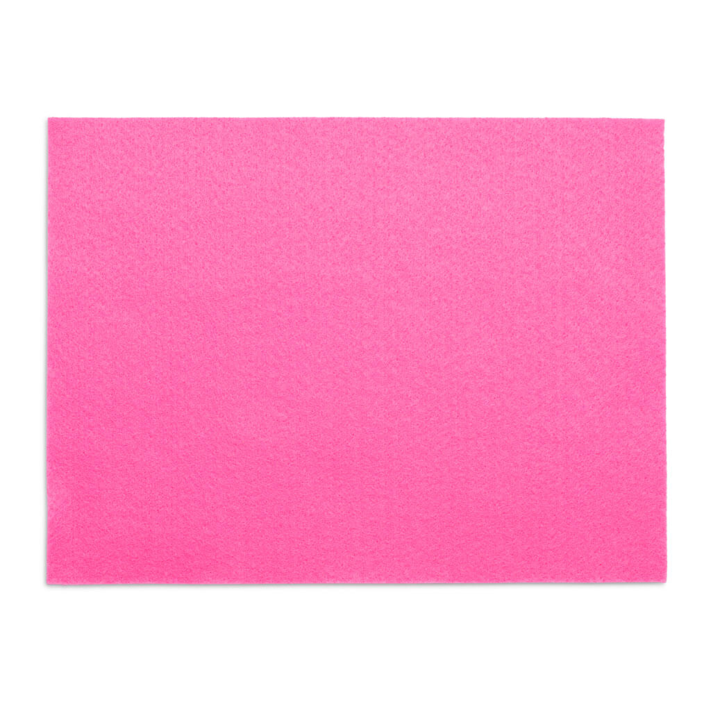 Kunin Eco Fi Plus Premium Felt Sheet 9in x 12in Candy Pink