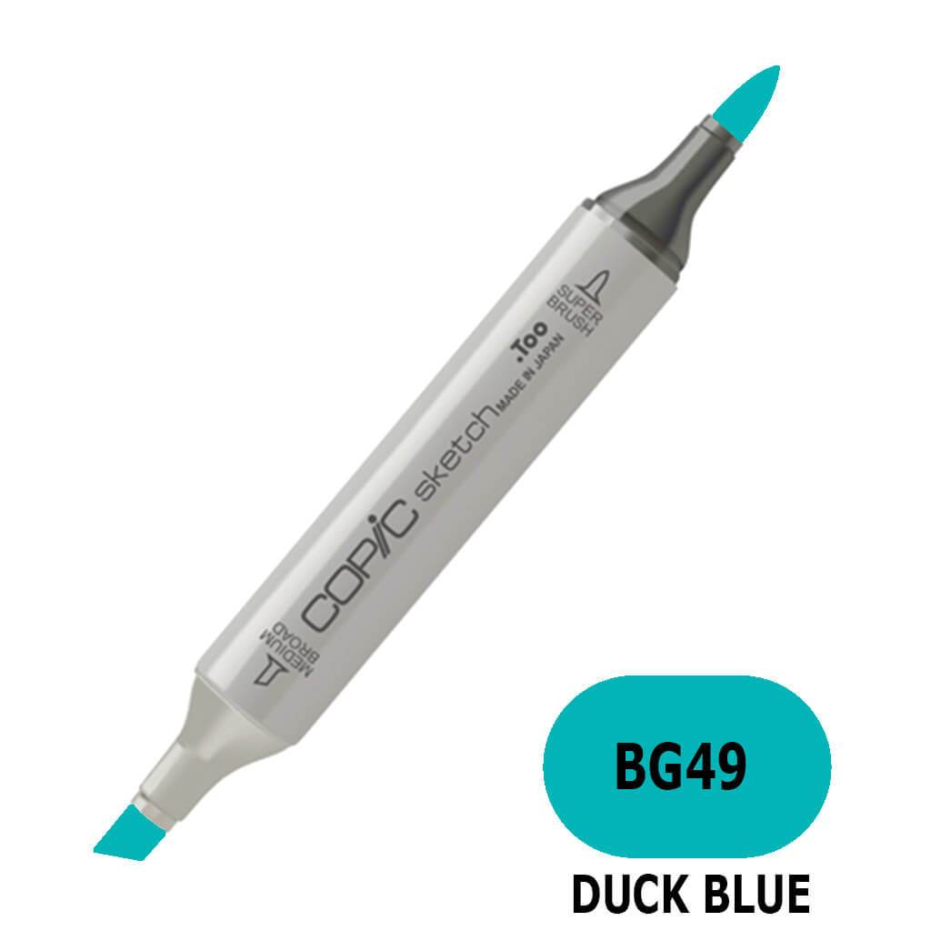 Sketch Marker BG49 Duck Blue