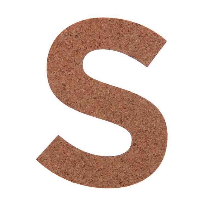 Cork Sans Serif Letters & Symbols Uppercase S