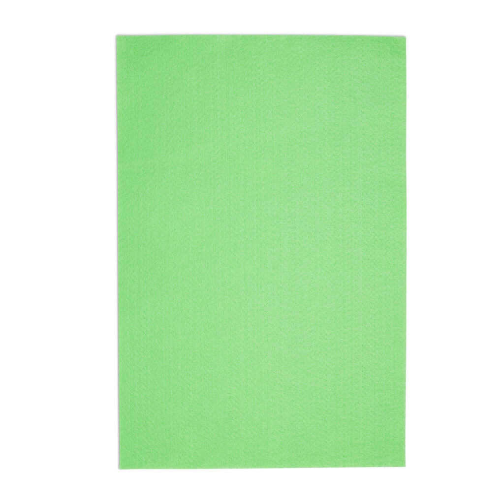 Kunin Premium Felt Single Sheets 12in x 18in Neon Green