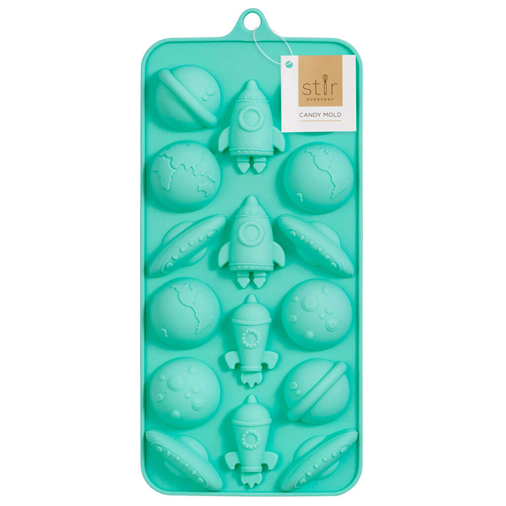 Silicone Space Candy Mold 4in x 9in