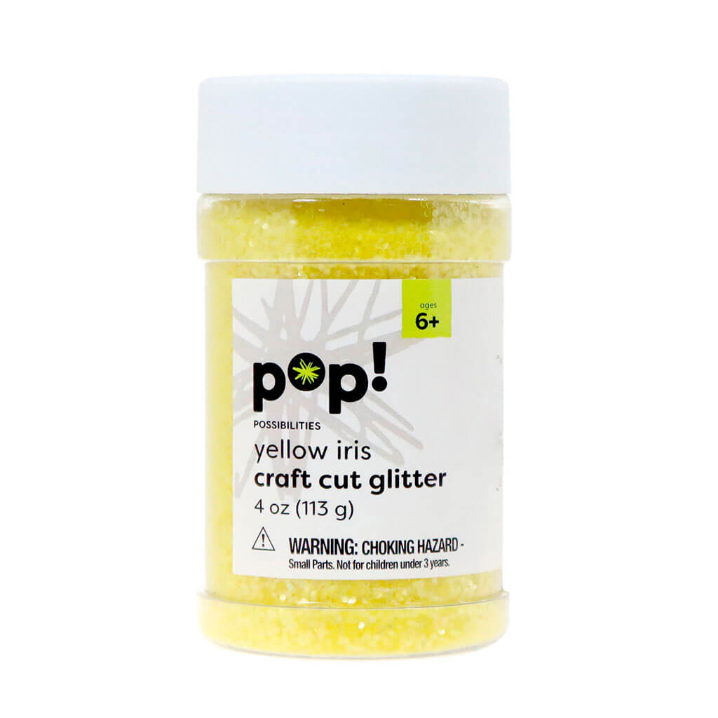 POP! Glitter 4oz Yellow Iris