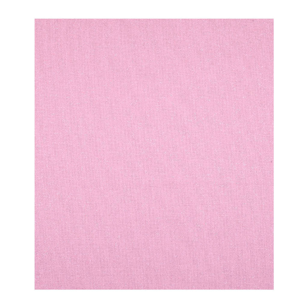 Pink Crystalline Glitter Quilt Cotton Fabric