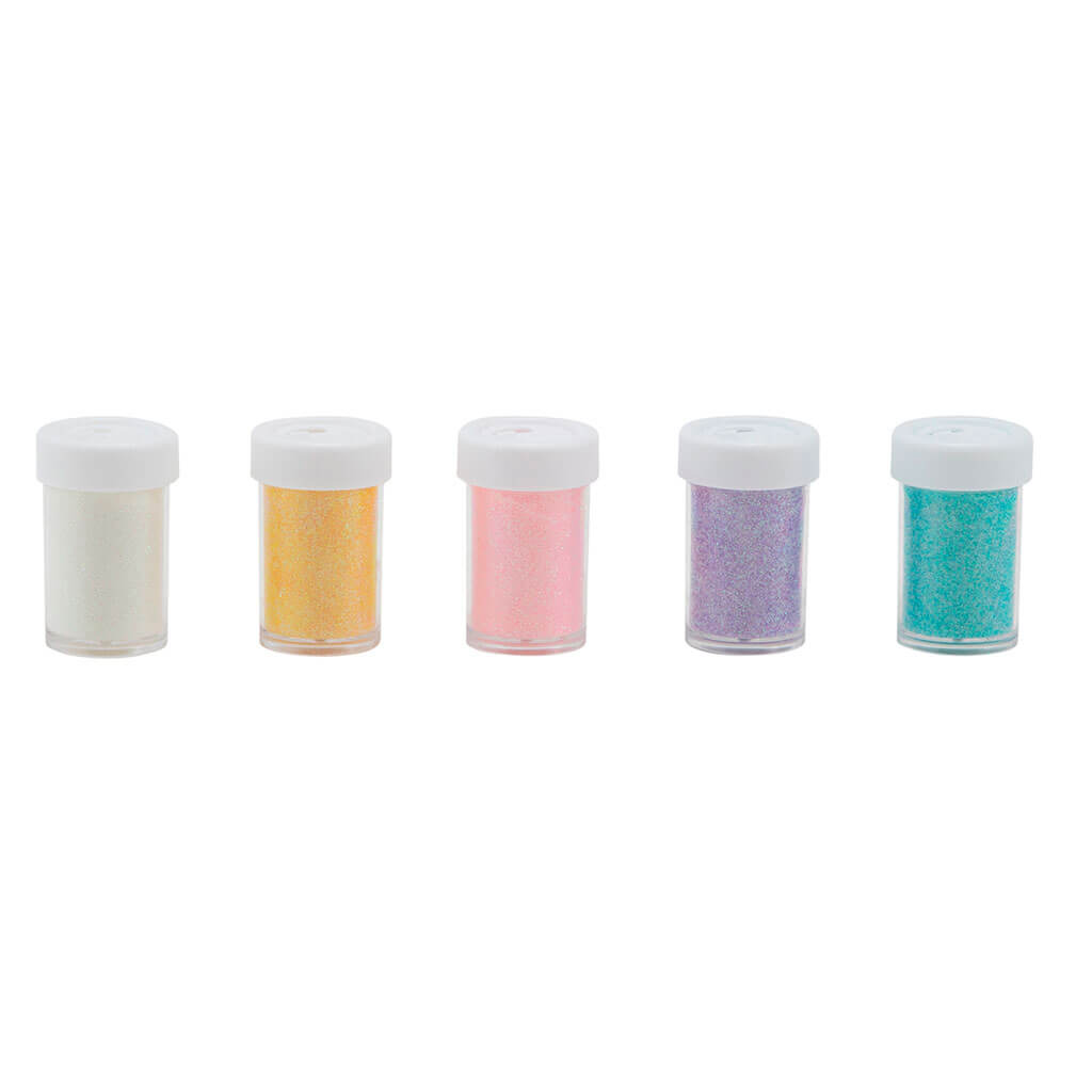 POP! Glitter Shakers 5pk Pastel