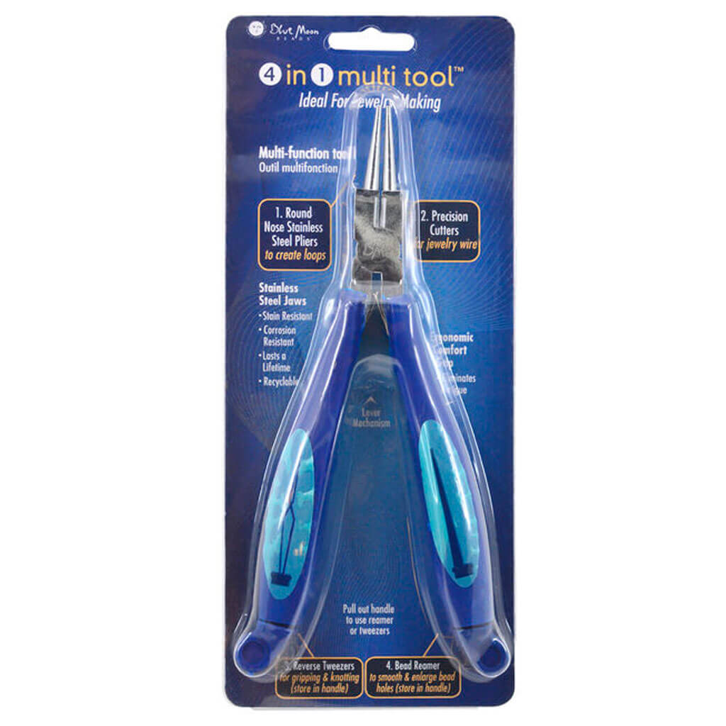 Blue Moon Beads 4 in 1 Stainless Steel Pliers