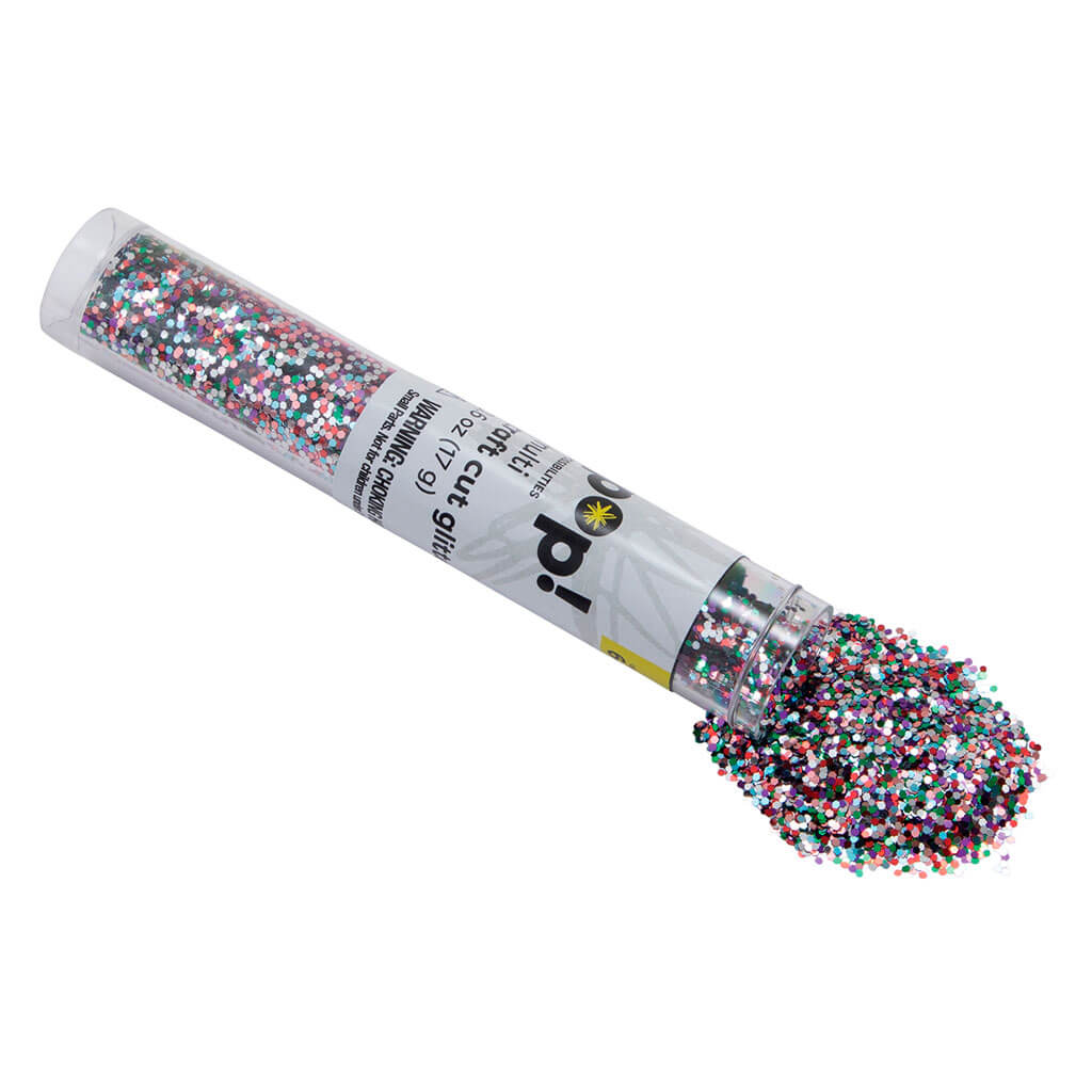 POP! Craft Cut Glitter Tube .6oz Multicolor