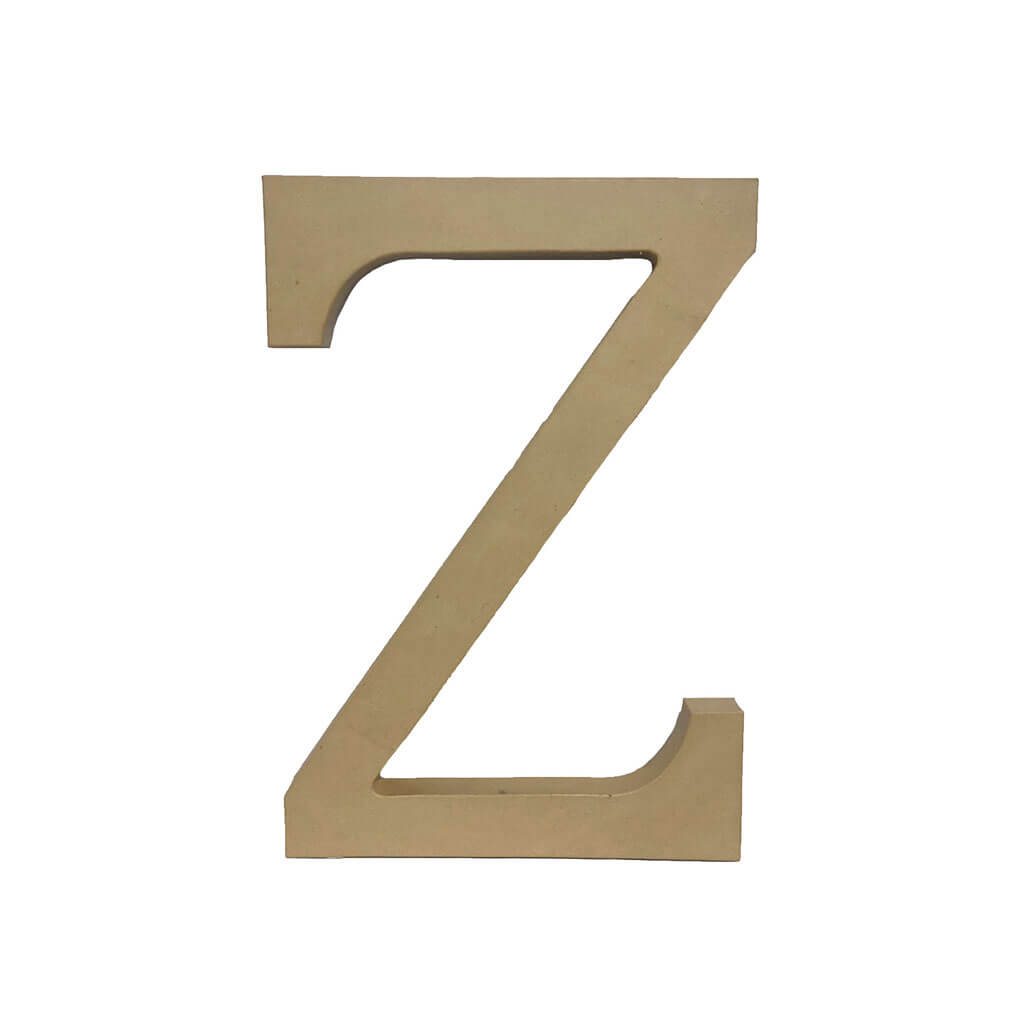 Paper Mache Letter Z 23.5in