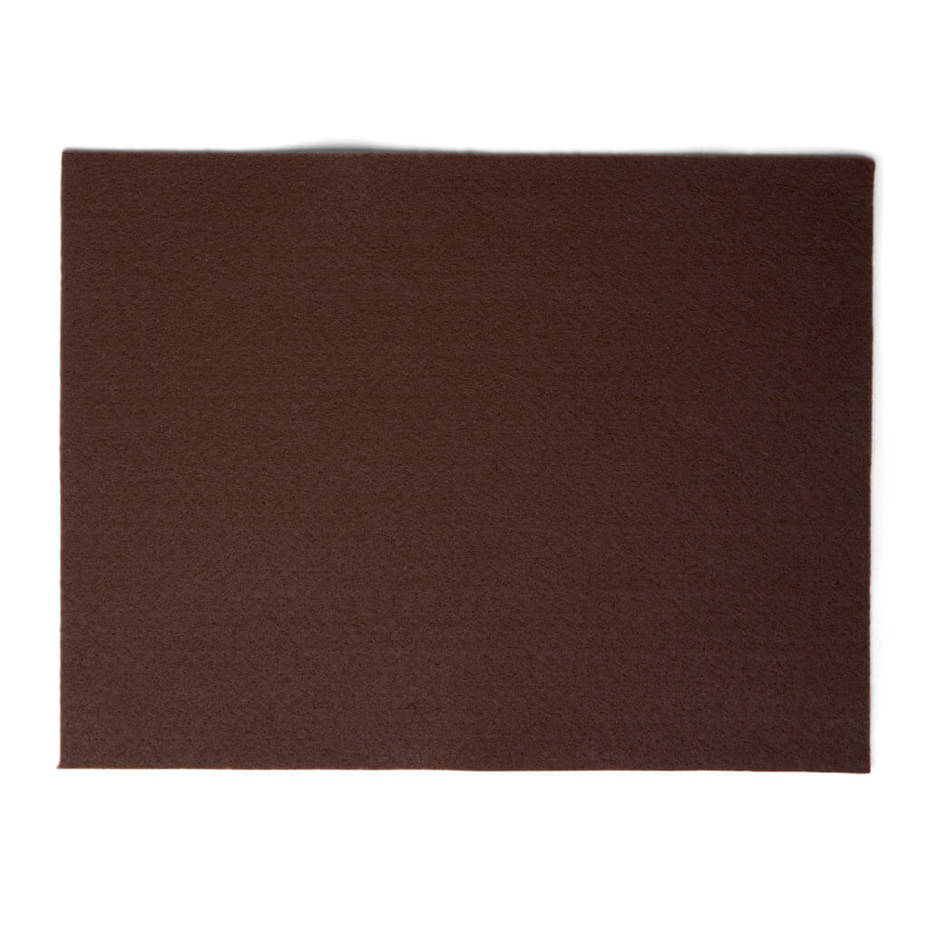 Kunin Eco Fi Plus Premium Felt Sheet 9in x 12in Walnut