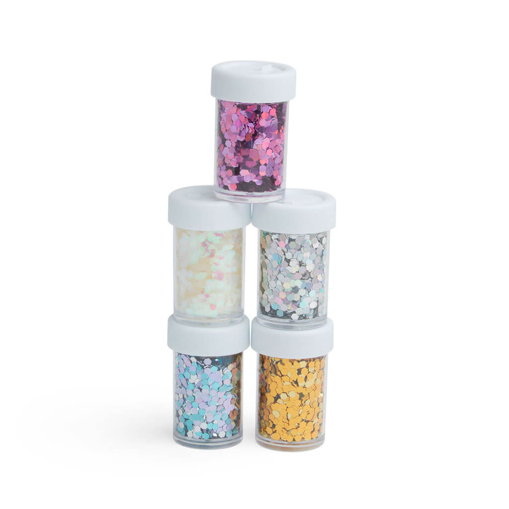 POP! Glitter Shakers 5pk Carnivalue