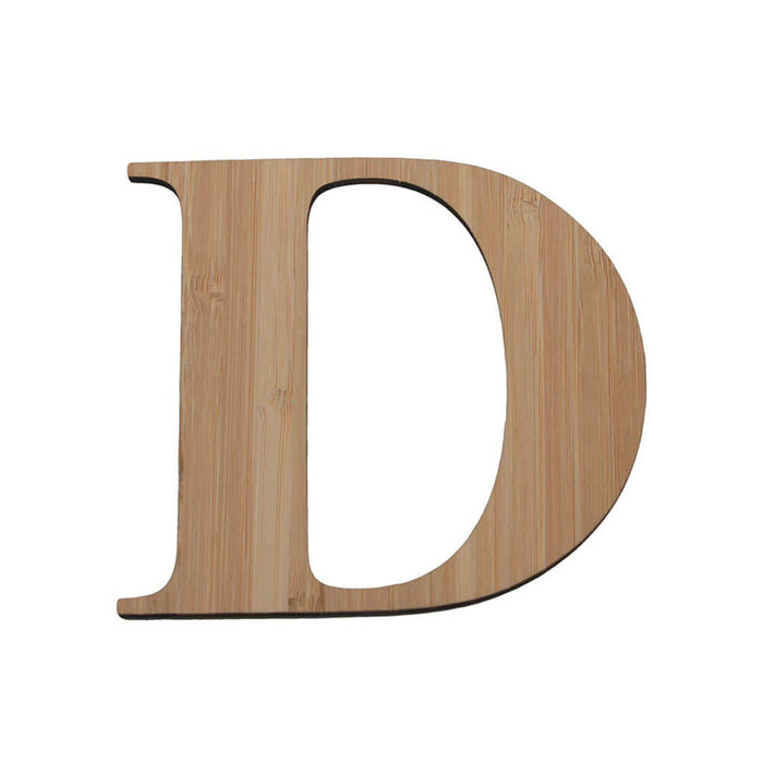 Bamboo Serif Letters & Numbers Uppercase D