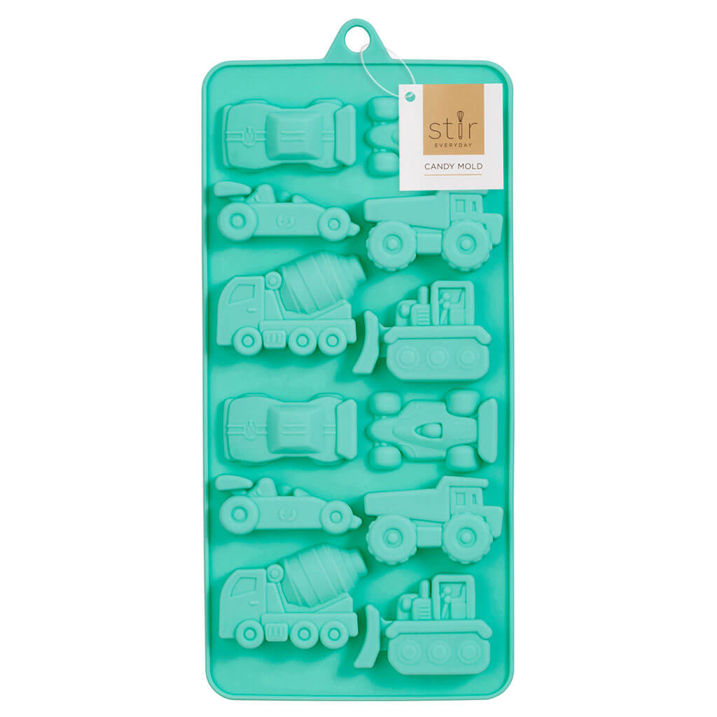 Silicone Trucks Candy Mold 4in x 9in