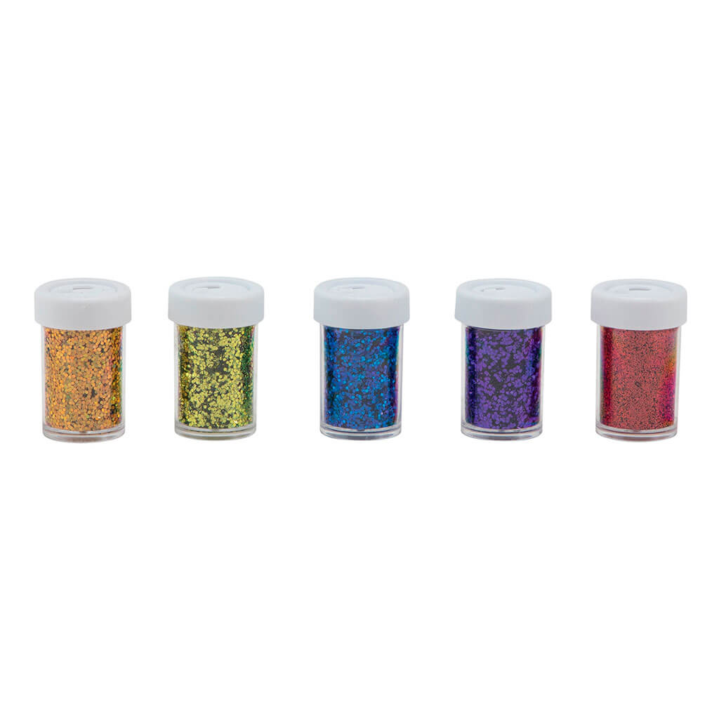 POP! Glitter Shakers 5pk Prismatic