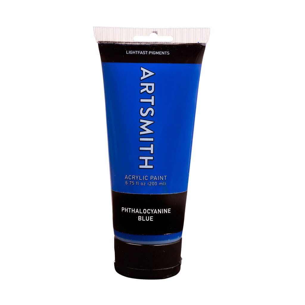 Artsmith Acrylic Paint 200ml Phthalocyanine Blue