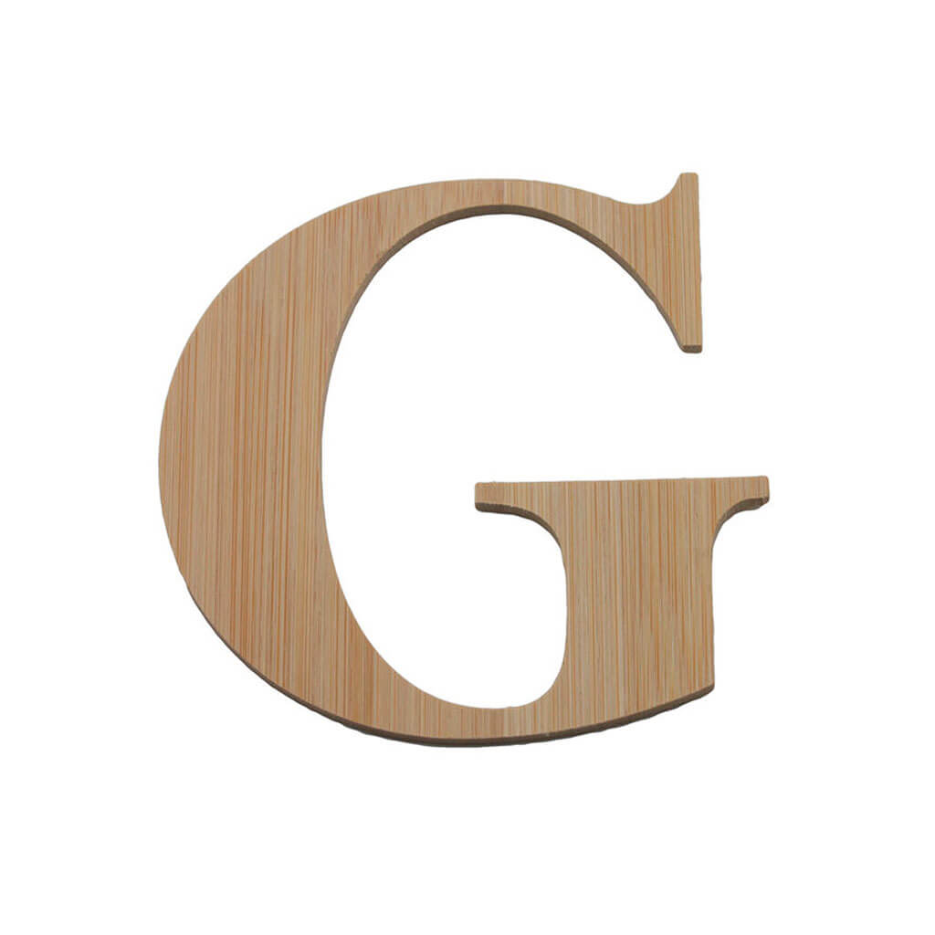 Bamboo Serif Letters &amp; Numbers Uppercase G