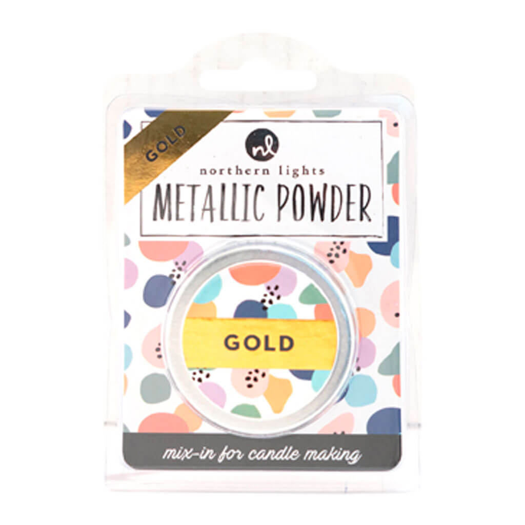 Northern Lights Candle Making Gold Metallic Powder