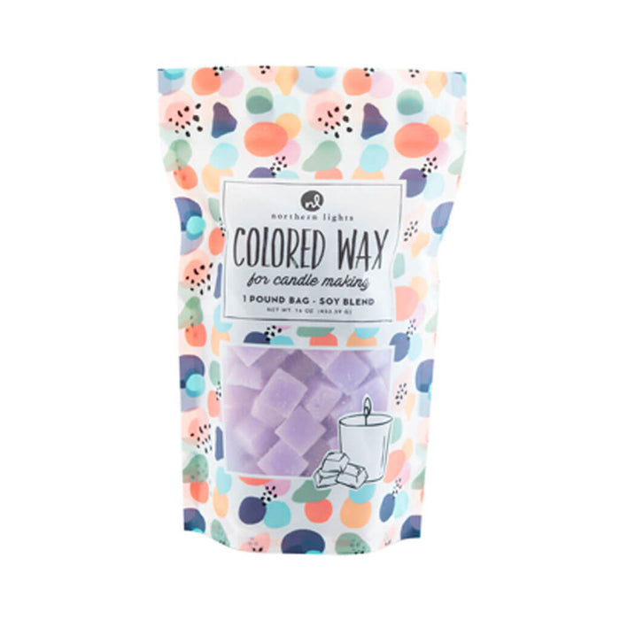 Northern Lights Candle Making Wax Chips 1lb Lavender
