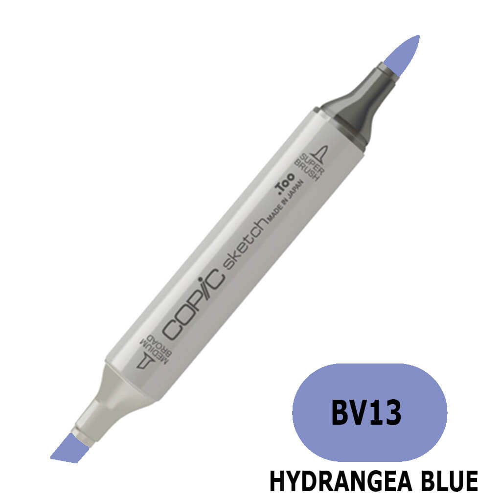 Sketch Marker Hydrangea Blue