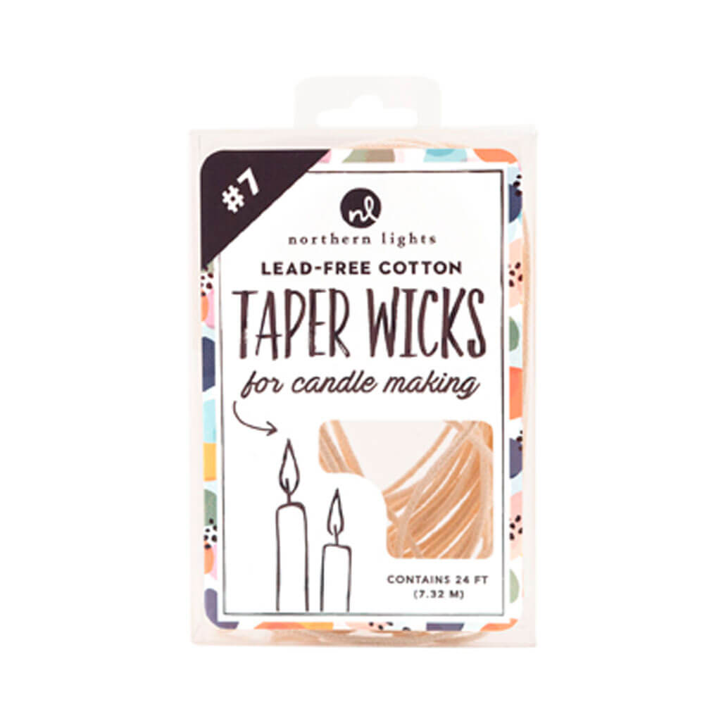 Northern Lights Candle Making Cotton Taper Wicks