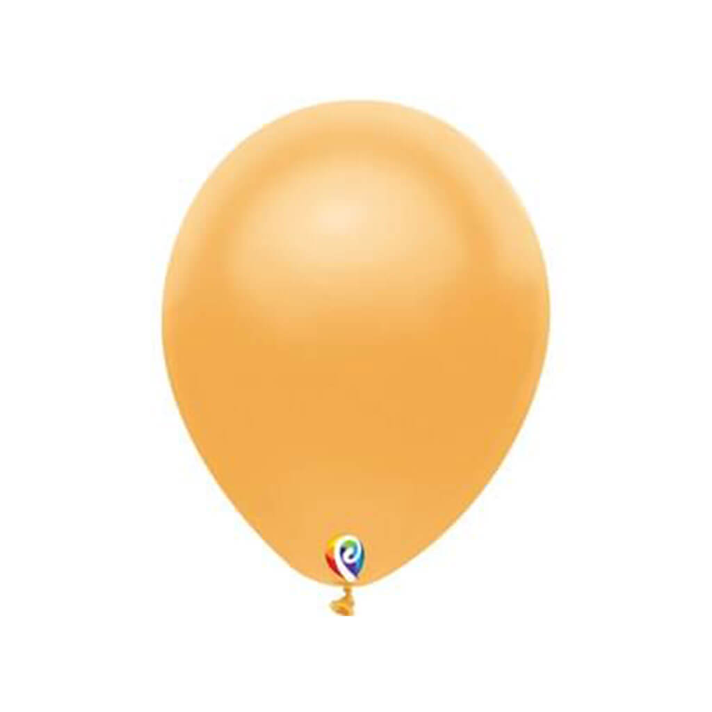 Round Latex Balloon 12ct 12in, Gold