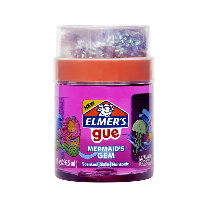 Elmer's Premade Slime with Mix-ins-Mermaid Gem